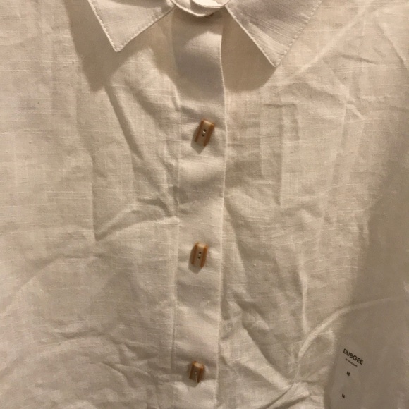 Dubgee by Whoopi Long sleeve collared button down - Picture 3 of 5